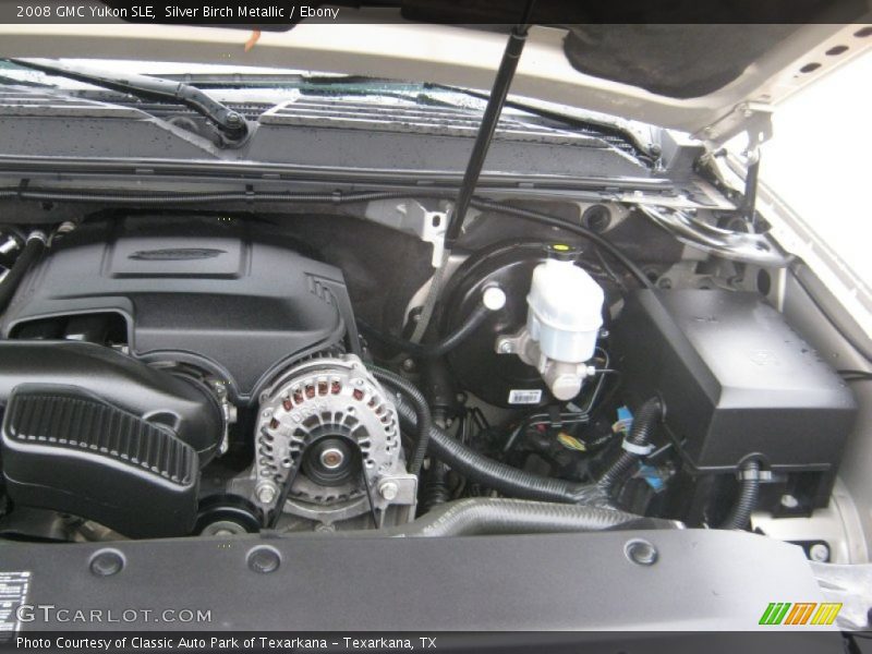 Silver Birch Metallic / Ebony 2008 GMC Yukon SLE