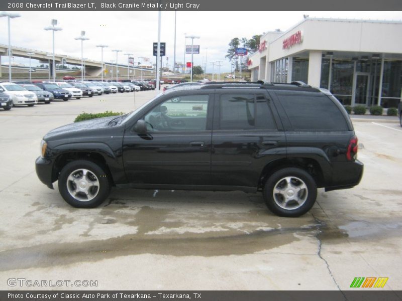 Black Granite Metallic / Light Gray 2008 Chevrolet TrailBlazer LT