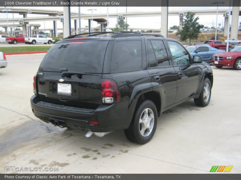Black Granite Metallic / Light Gray 2008 Chevrolet TrailBlazer LT