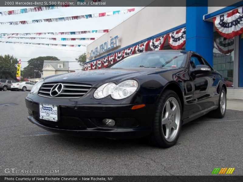 Black / Charcoal 2003 Mercedes-Benz SL 500 Roadster
