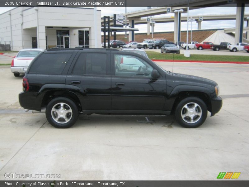 Black Granite Metallic / Light Gray 2008 Chevrolet TrailBlazer LT