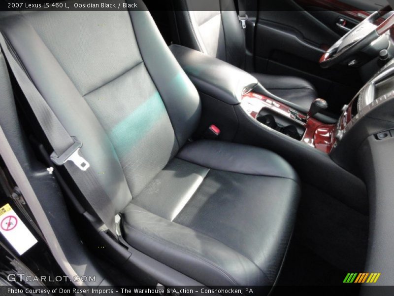 Obsidian Black / Black 2007 Lexus LS 460 L