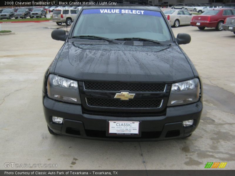 Black Granite Metallic / Light Gray 2008 Chevrolet TrailBlazer LT