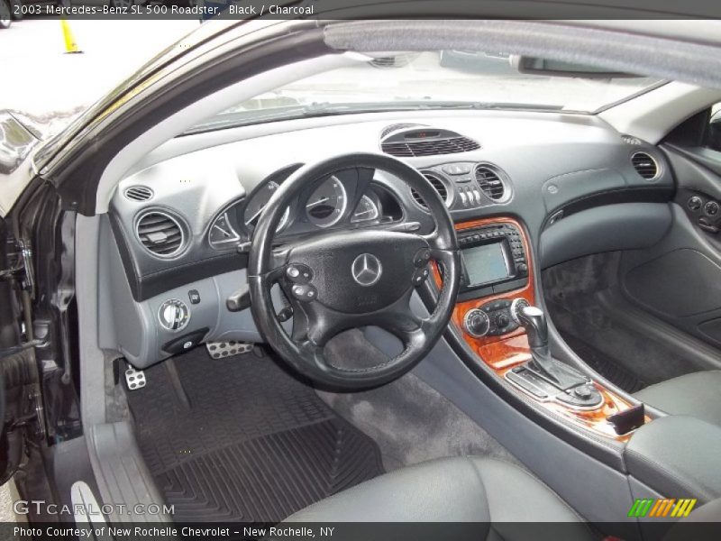 Black / Charcoal 2003 Mercedes-Benz SL 500 Roadster