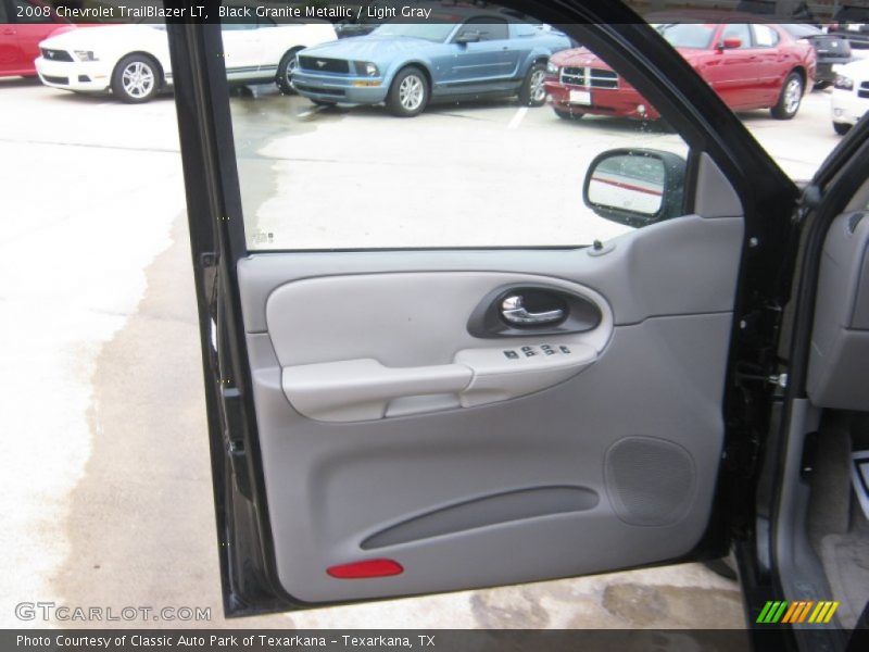 Black Granite Metallic / Light Gray 2008 Chevrolet TrailBlazer LT