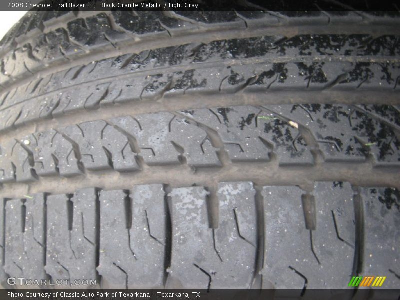 Black Granite Metallic / Light Gray 2008 Chevrolet TrailBlazer LT