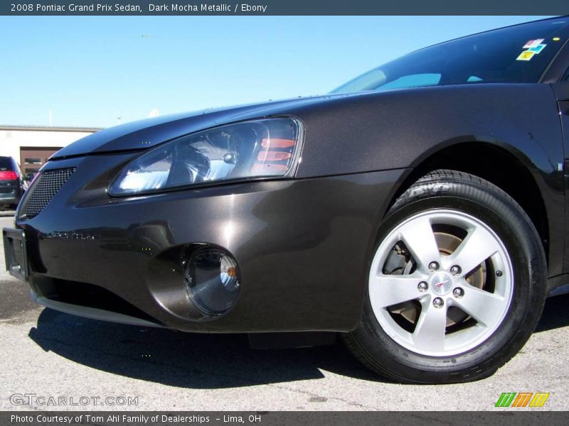Dark Mocha Metallic / Ebony 2008 Pontiac Grand Prix Sedan