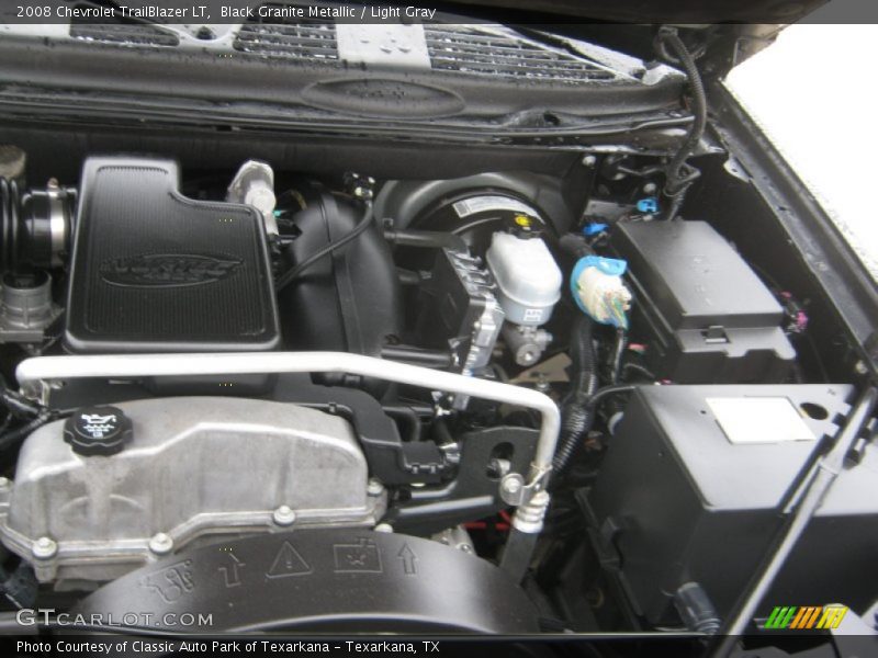 Black Granite Metallic / Light Gray 2008 Chevrolet TrailBlazer LT