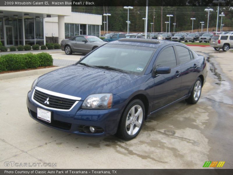 Maizen Blue Pearl / Black 2009 Mitsubishi Galant ES