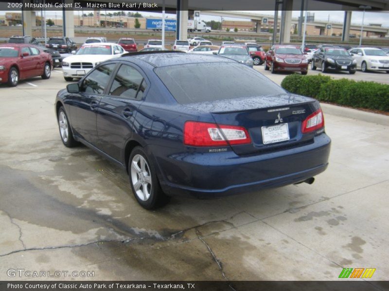 Maizen Blue Pearl / Black 2009 Mitsubishi Galant ES