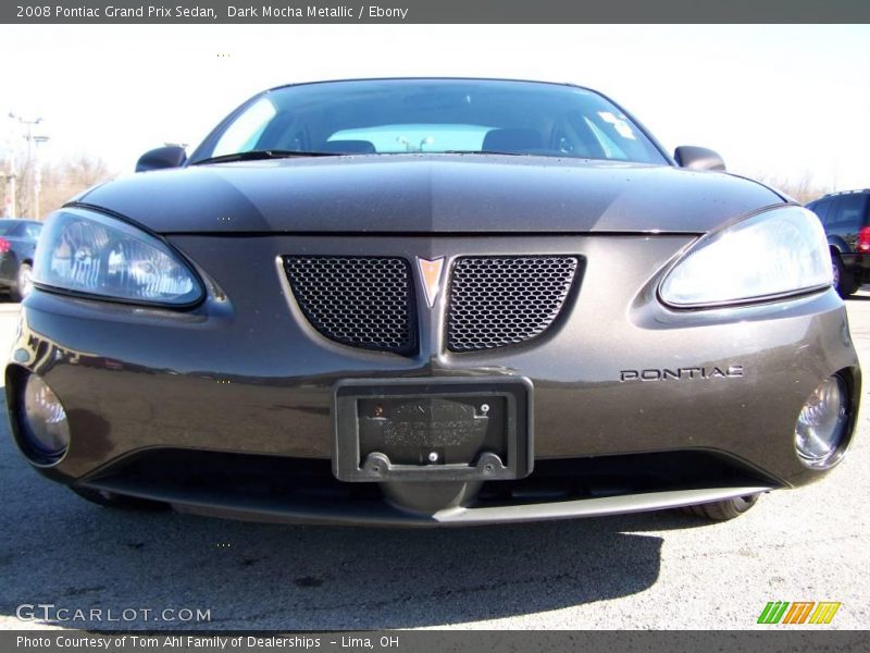 Dark Mocha Metallic / Ebony 2008 Pontiac Grand Prix Sedan