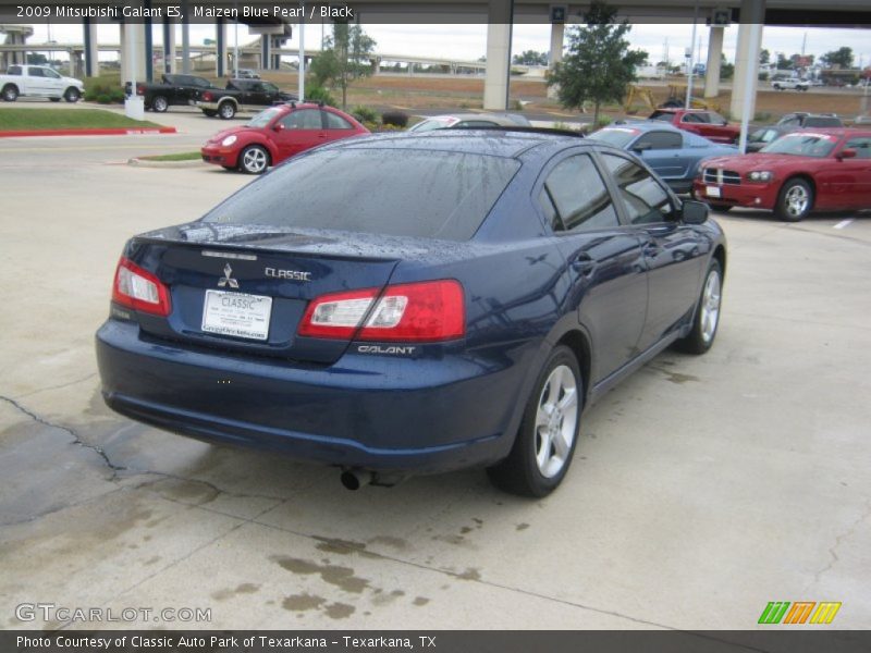 Maizen Blue Pearl / Black 2009 Mitsubishi Galant ES