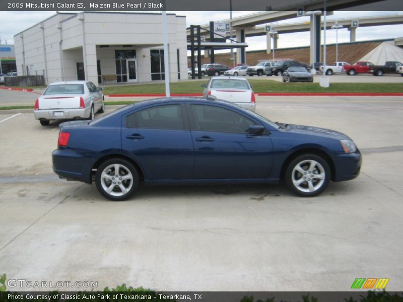 Maizen Blue Pearl / Black 2009 Mitsubishi Galant ES
