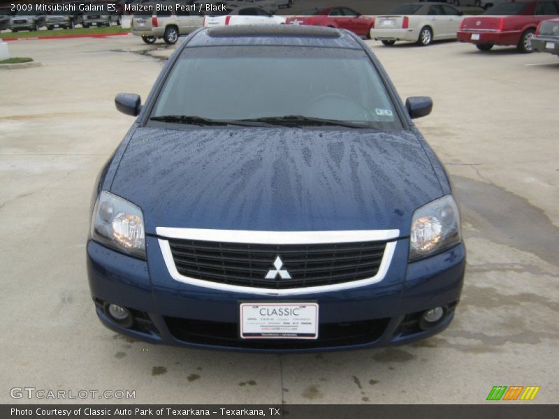 Maizen Blue Pearl / Black 2009 Mitsubishi Galant ES
