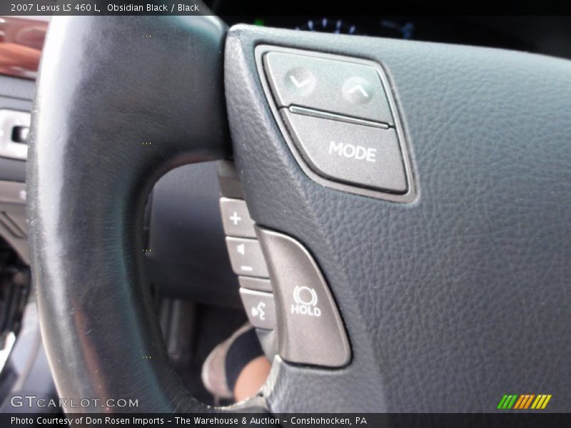 Obsidian Black / Black 2007 Lexus LS 460 L