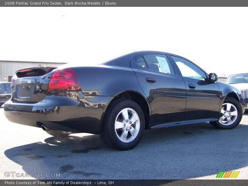 Dark Mocha Metallic / Ebony 2008 Pontiac Grand Prix Sedan