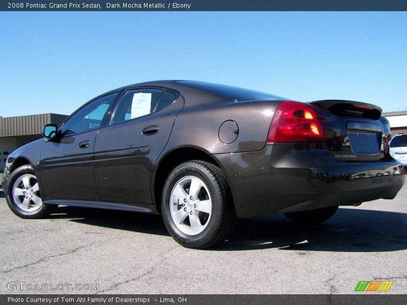 Dark Mocha Metallic / Ebony 2008 Pontiac Grand Prix Sedan