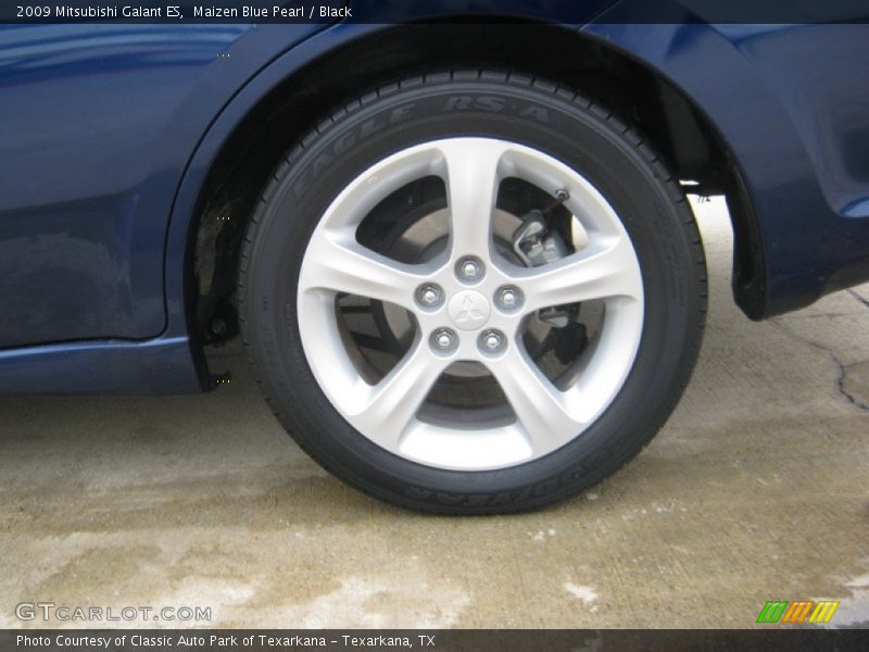 Maizen Blue Pearl / Black 2009 Mitsubishi Galant ES