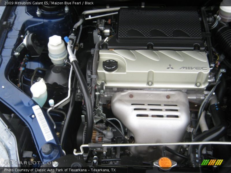 Maizen Blue Pearl / Black 2009 Mitsubishi Galant ES