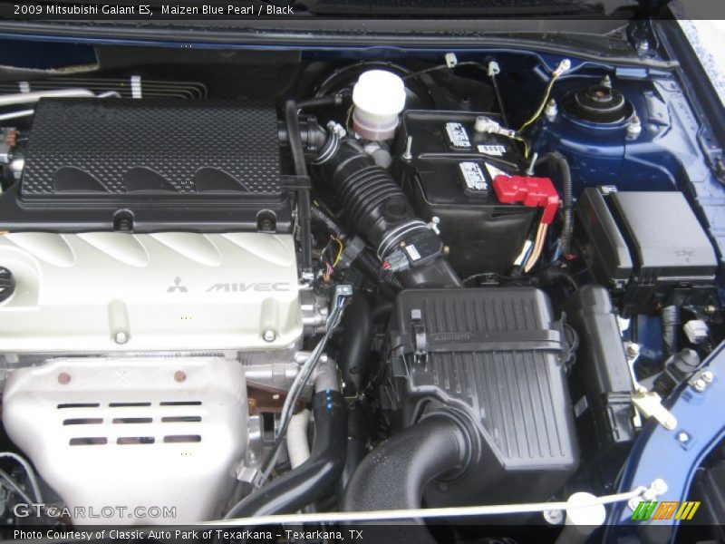 Maizen Blue Pearl / Black 2009 Mitsubishi Galant ES