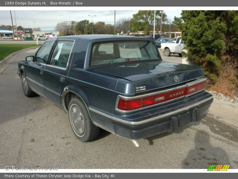  1989 Dynasty I4  Blue Metallic