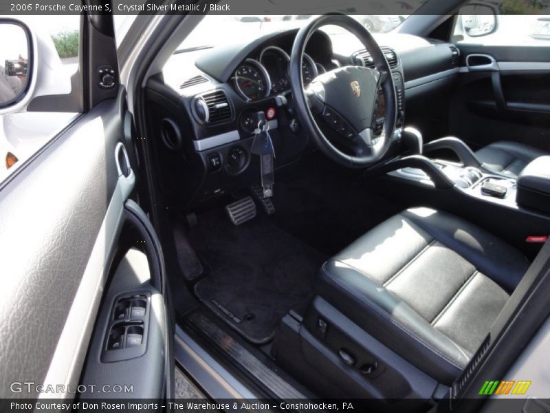  2006 Cayenne S Black Interior