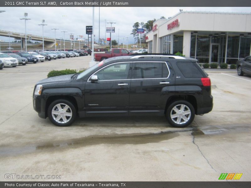 Carbon Black Metallic / Light Titanium 2011 GMC Terrain SLT AWD