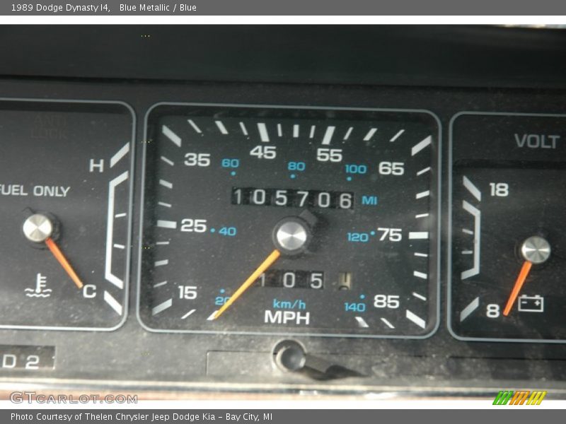  1989 Dynasty I4 I4 Gauges