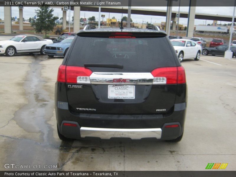 Carbon Black Metallic / Light Titanium 2011 GMC Terrain SLT AWD