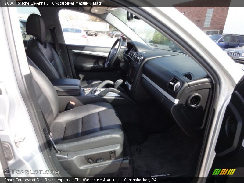 Crystal Silver Metallic / Black 2006 Porsche Cayenne S