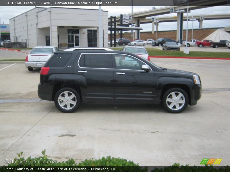 Carbon Black Metallic / Light Titanium 2011 GMC Terrain SLT AWD