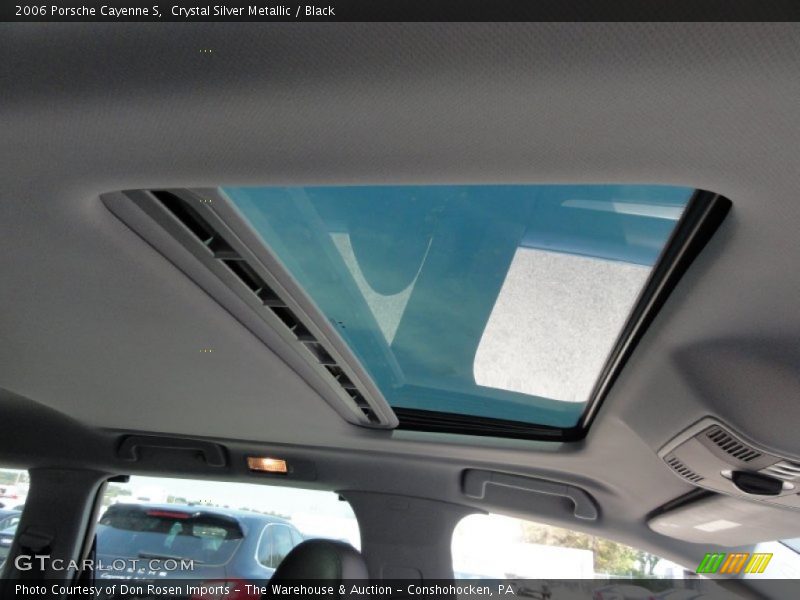 Sunroof of 2006 Cayenne S