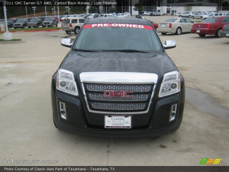 Carbon Black Metallic / Light Titanium 2011 GMC Terrain SLT AWD