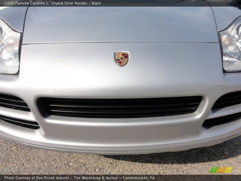 Crystal Silver Metallic / Black 2006 Porsche Cayenne S