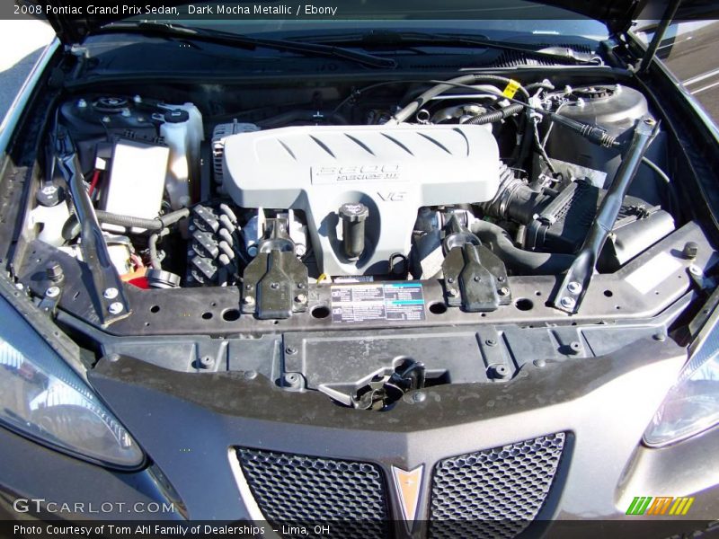 Dark Mocha Metallic / Ebony 2008 Pontiac Grand Prix Sedan