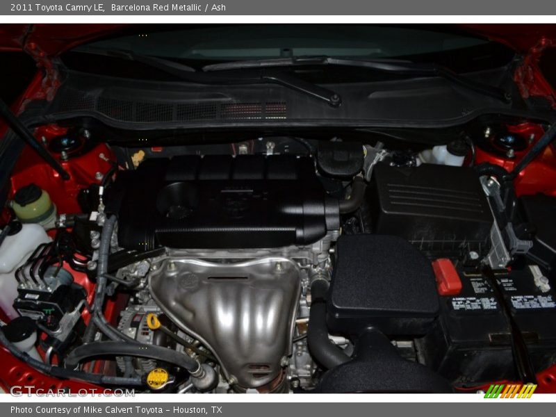 Barcelona Red Metallic / Ash 2011 Toyota Camry LE
