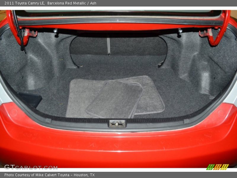 Barcelona Red Metallic / Ash 2011 Toyota Camry LE