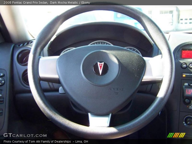 Dark Mocha Metallic / Ebony 2008 Pontiac Grand Prix Sedan