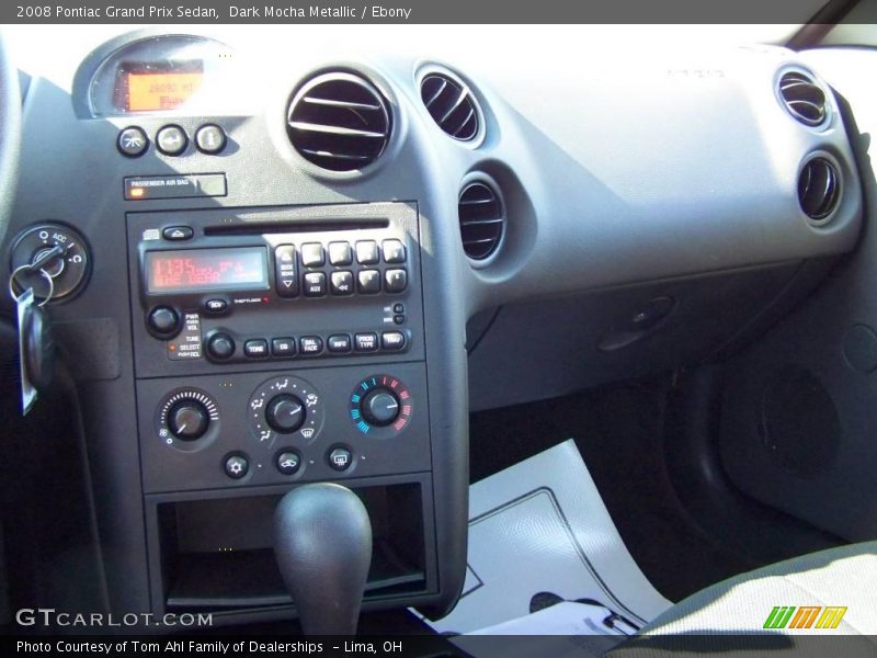 Dark Mocha Metallic / Ebony 2008 Pontiac Grand Prix Sedan