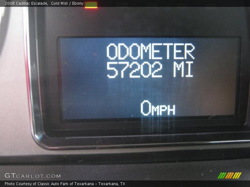 Gold Mist / Ebony 2008 Cadillac Escalade