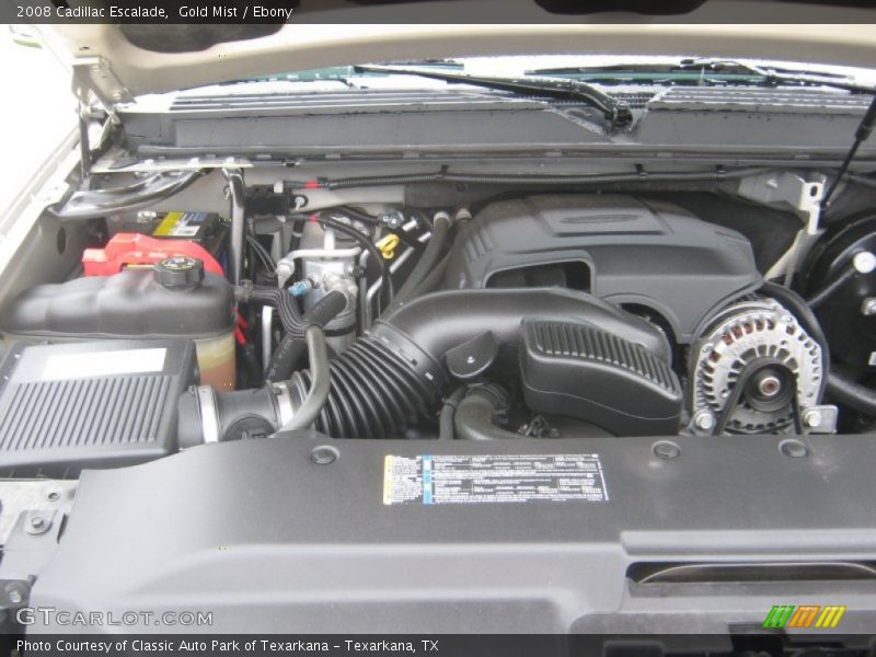 Gold Mist / Ebony 2008 Cadillac Escalade