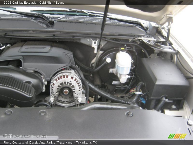 Gold Mist / Ebony 2008 Cadillac Escalade
