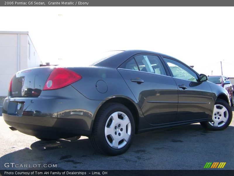 Granite Metallic / Ebony 2006 Pontiac G6 Sedan