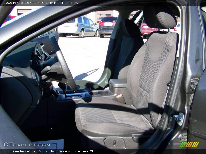 Granite Metallic / Ebony 2006 Pontiac G6 Sedan