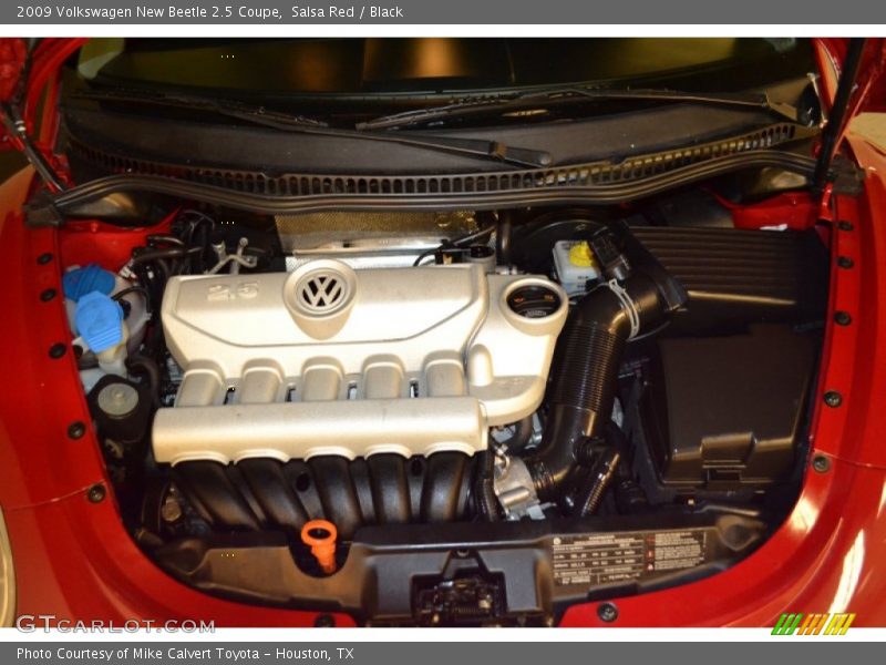 Salsa Red / Black 2009 Volkswagen New Beetle 2.5 Coupe