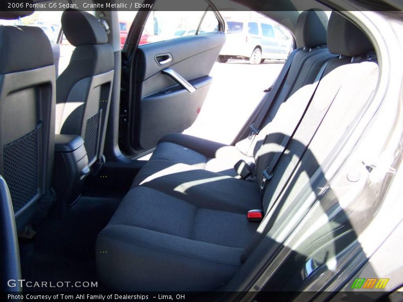 Granite Metallic / Ebony 2006 Pontiac G6 Sedan