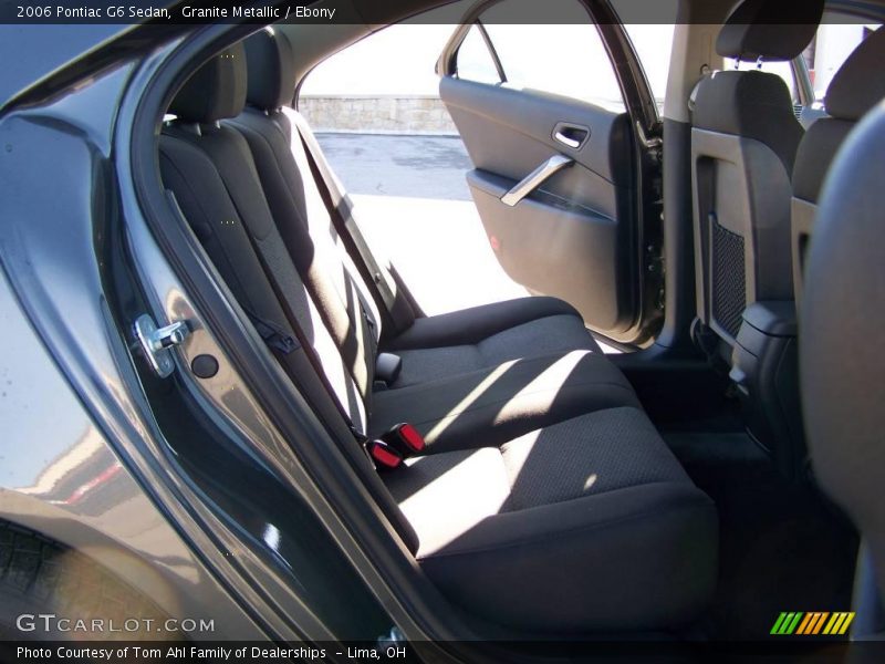 Granite Metallic / Ebony 2006 Pontiac G6 Sedan