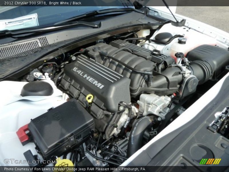  2012 300 SRT8 Engine - 6.4 Liter HEMI SRT OHV 16-Valve MDS V8