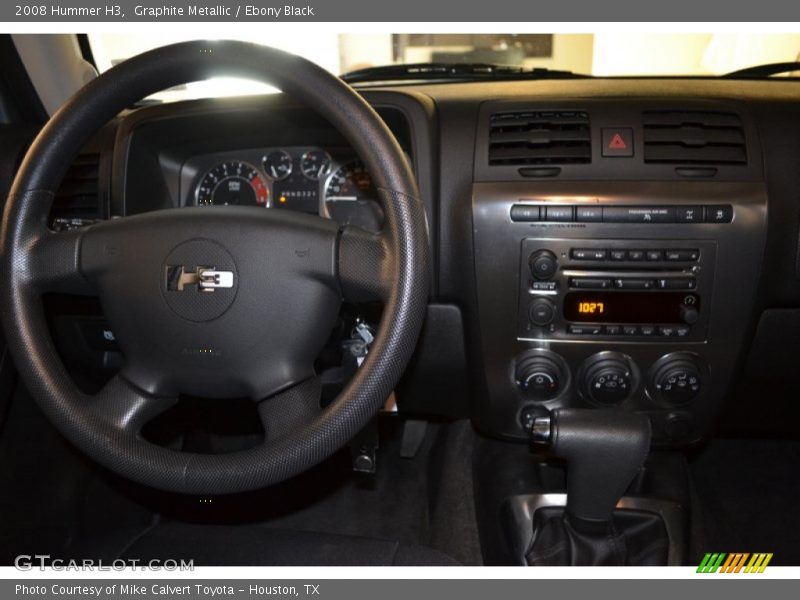 Graphite Metallic / Ebony Black 2008 Hummer H3