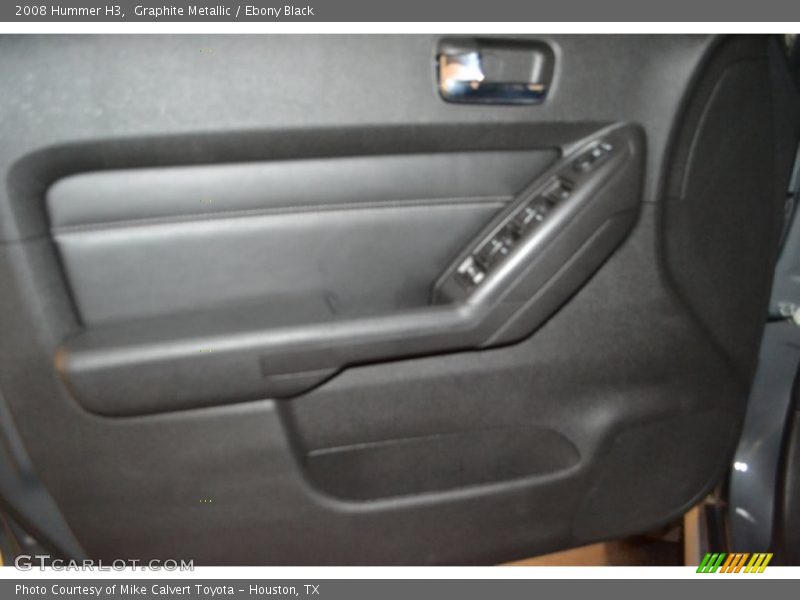 Graphite Metallic / Ebony Black 2008 Hummer H3